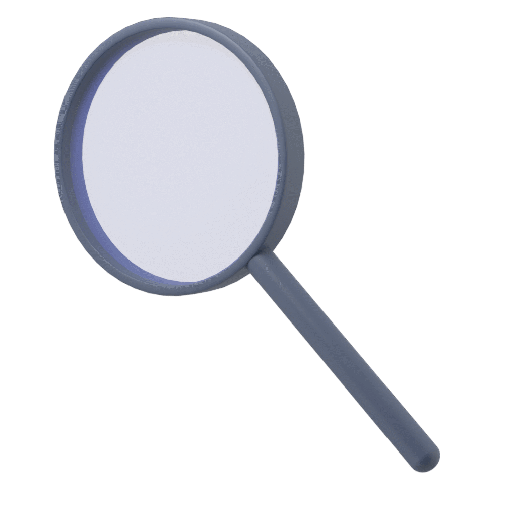 magnifier perspective matte